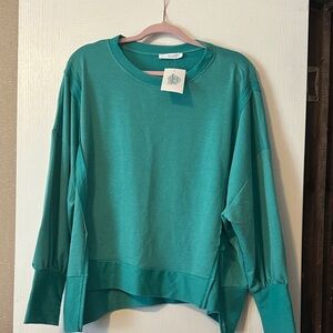 Ces Femme Teal Sweatshirt